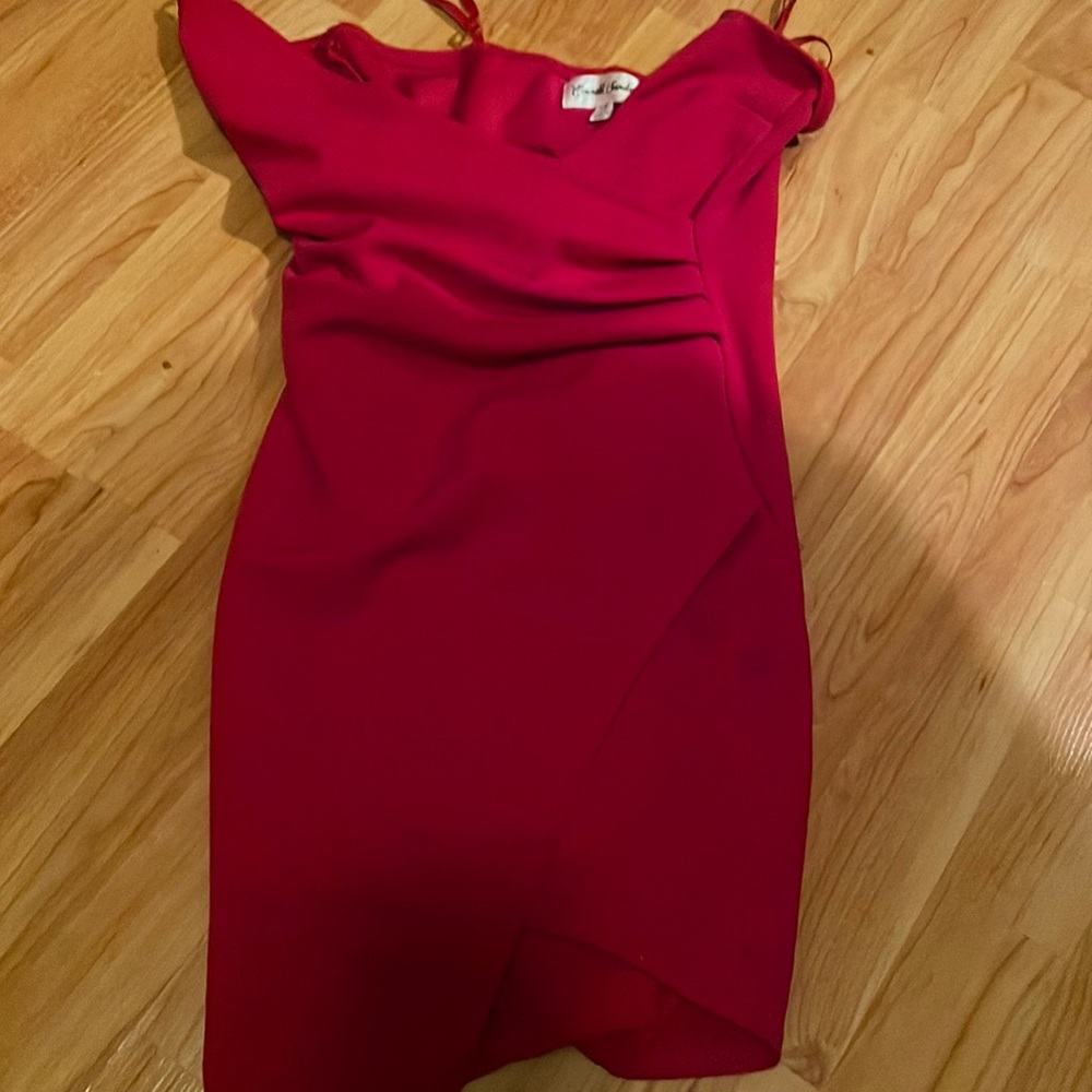 red dress!!